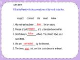 Unit 8 Lesson47 Connected to Nature 课件+教案