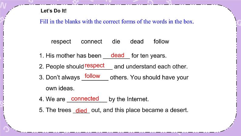 Unit 8 Lesson47 Connected to Nature 课件第5页