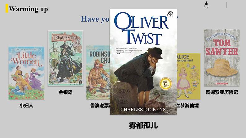 八年级英语人教版下册  Unit 8 Have you read Treasure Island yet？ Section A  课件1008