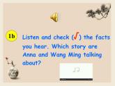 八年级人教版英语下册Unit 6 An old man tried to move the mountains.Section A     课件
