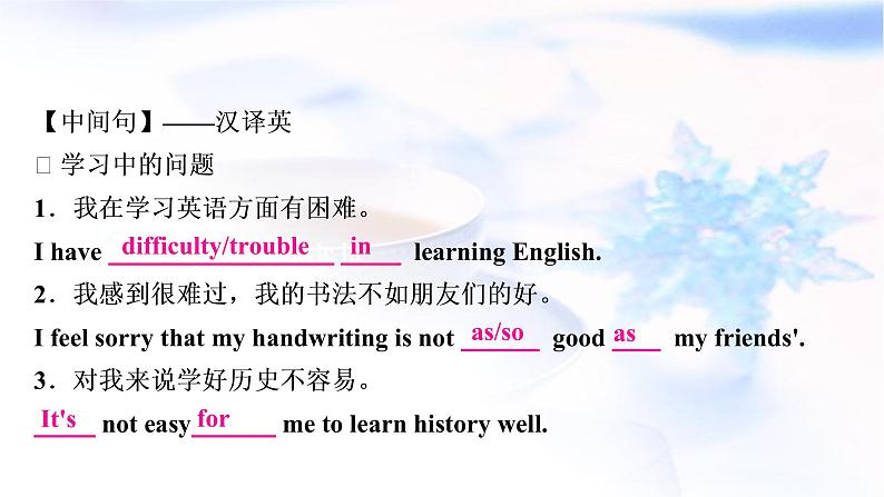 译林版中考英语复习题型专题四书面表达（7）语言学习教学课件第4页