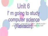 unit6 I'm going to study computer science.单元复习课件-2022-2023学年人教版八年级英语上册