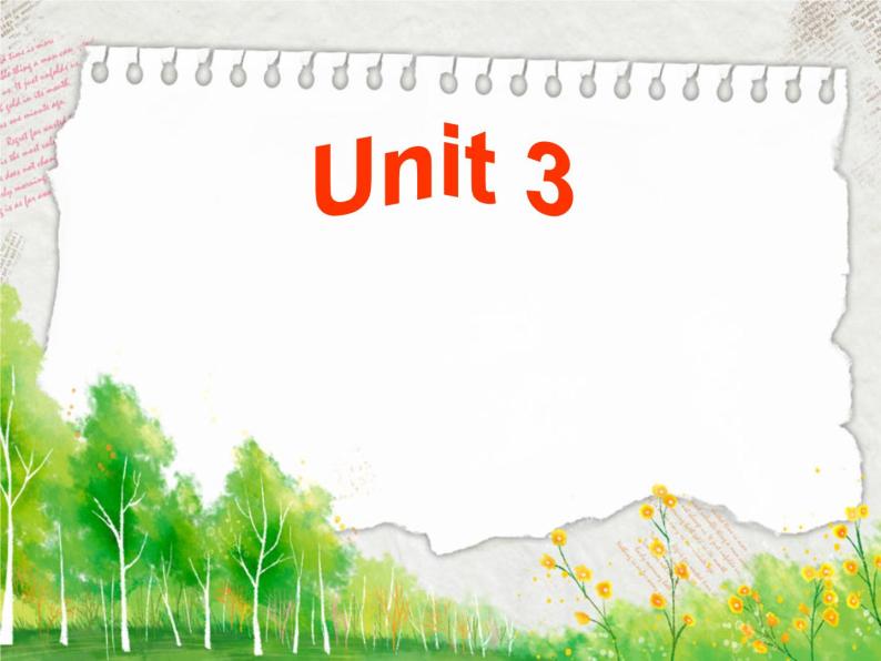 Unit 3 单元复习课件 -2022-2023学年人教版英语九年级全册01