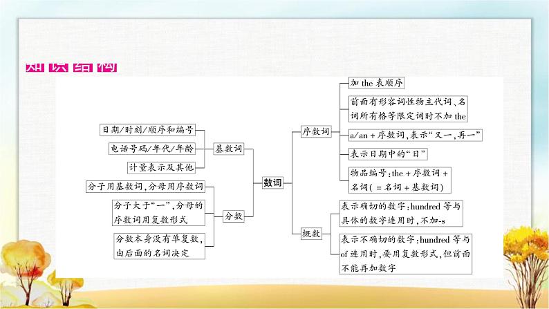 人教版中考英语复习专题突破四数词教学课件第2页