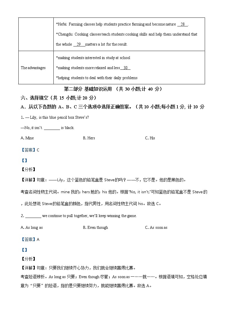 四川省成都市2021年中考英语试题（含详解）第3页