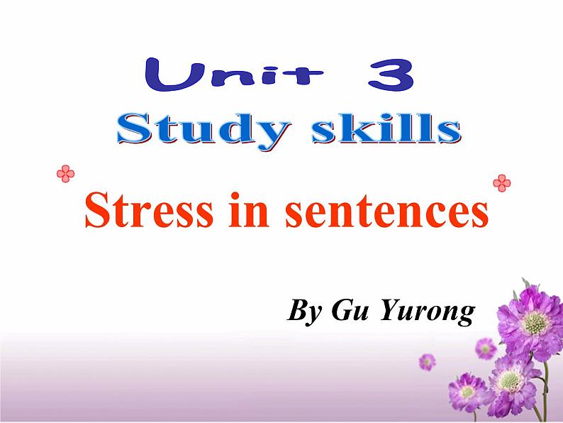 Unit3 Welcome to Sunshine Town  Study skills课件 译林版英语七年级下册02