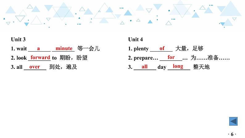 中考总复习英语 教材知识梳理—七年级下册 Units 1~4课件07