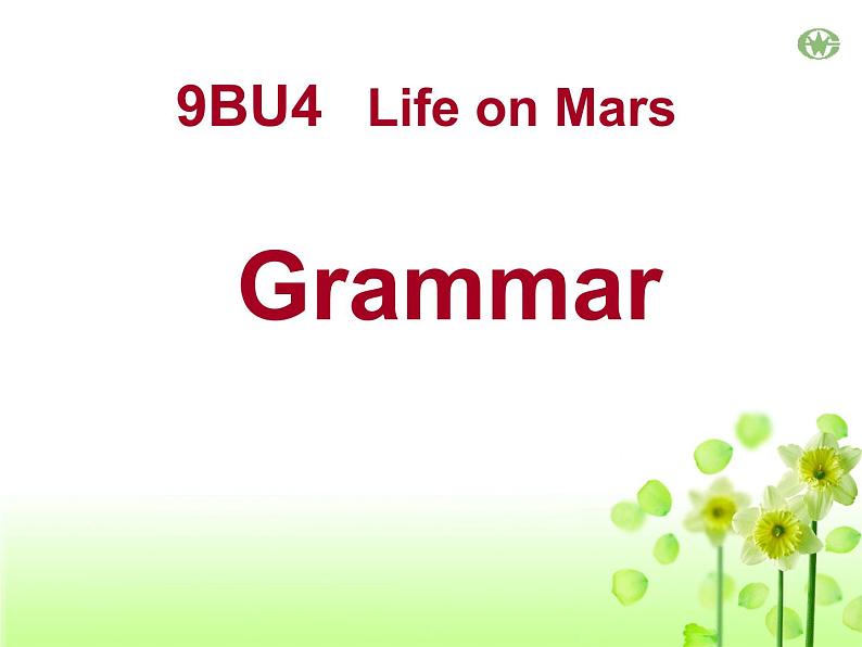 Unit4 Life on Mars Grammar课件 译林版英语 九年级下册第1页