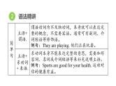 人教新目标中考英语一轮复习--课堂讲本句法--简单句和句子种类（课件）