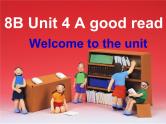 Unit4 A good read Welcome to the unit课件 2021-2022学年译林版英语八年级下册