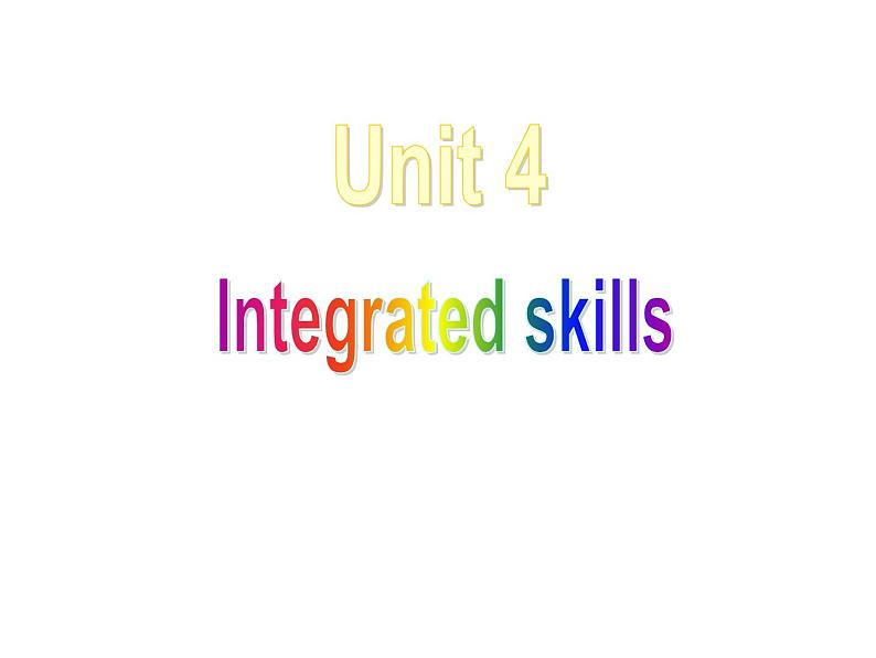 Unit4 Integrated skills课件 译林版英语七年级下册第1页