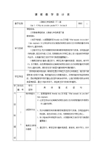 人教新目标 (Go for it) 版七年级下册Section B教案