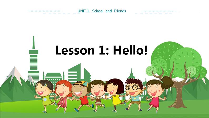 冀教版英语七年级上 UNIT1 Lesson 1 教学课件+教案01