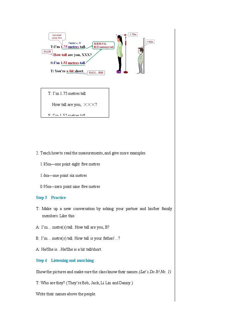 冀教版英语七年级上 UNIT3 Lesson 15 教学课件+教案03