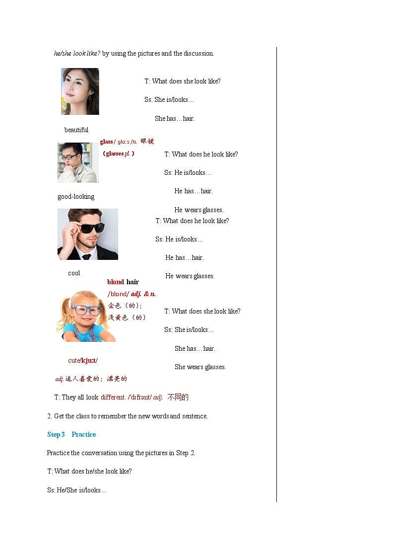 冀教版英语七年级上 UNIT3 Lesson 18 教学课件+教案03
