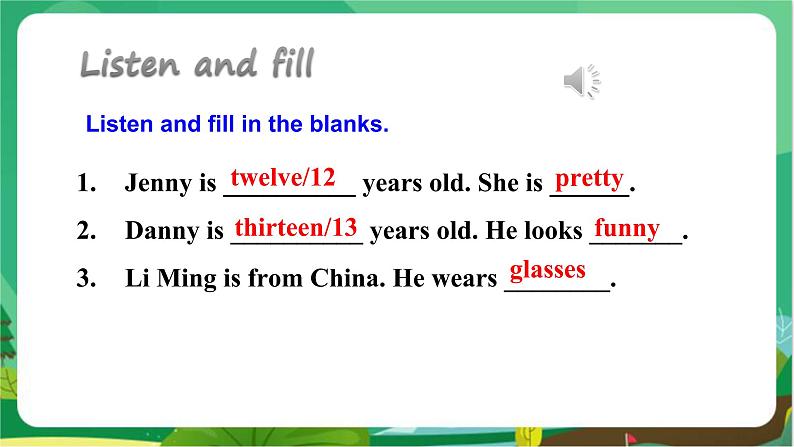 冀教版英语七年级上 UNIT3 Lesson 18 教学课件+教案08