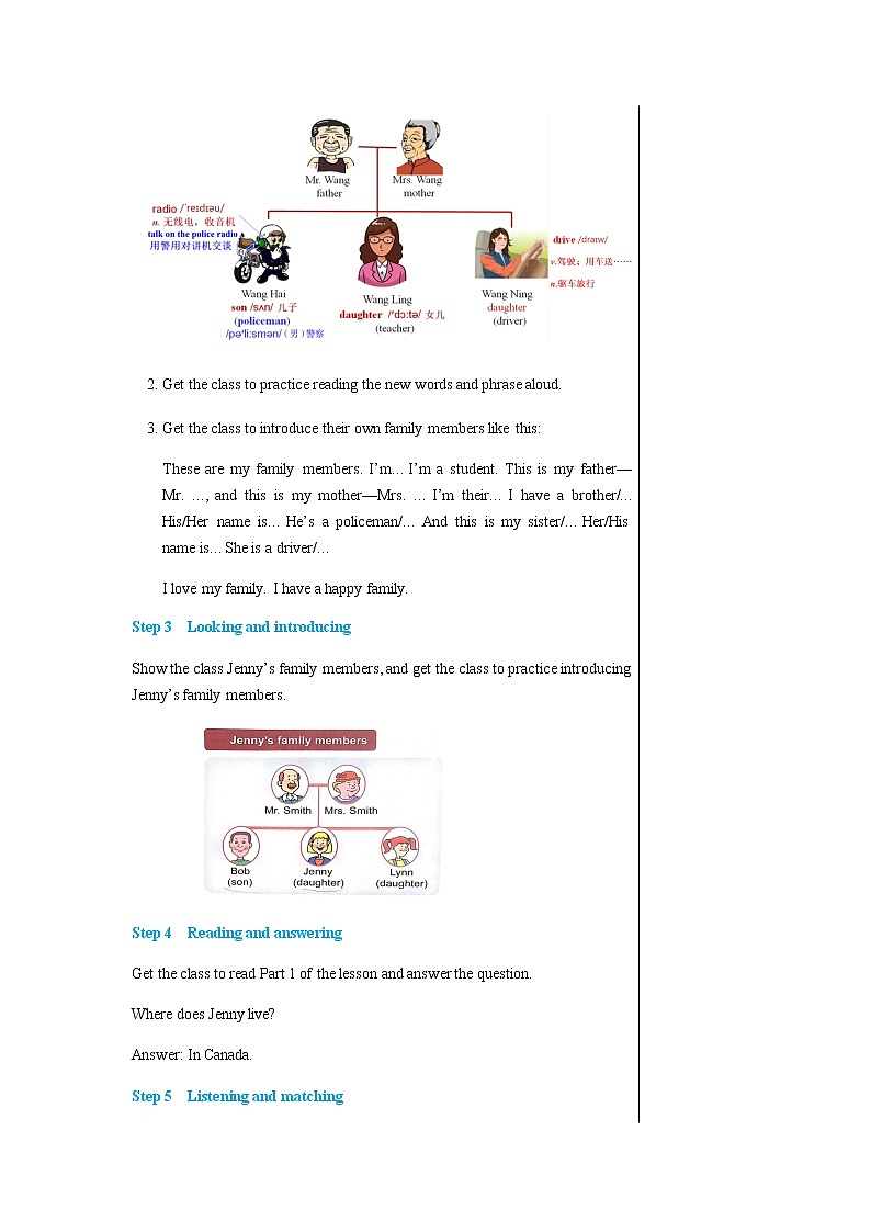 冀教版英语七年级上 UNIT5 Lesson 25 教学课件+教案03