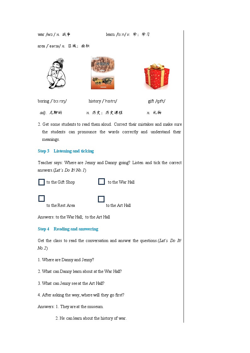 冀教版英语七年级上 UNIT6 Lesson 35 教学课件+教案03
