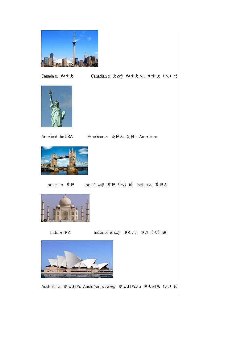 牛津上海版中学英语七年级上Unit 3 Friends from other countries Stage 1教学课件第3页