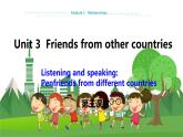 牛津上海版中學(xué)英語七年級上Unit 3 Friends from other countries Stage 3教學(xué)課件+教案