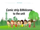 译林牛津版中学英语八年级上册Unit 3 Comic strip and welcome to the unit教学课件+教案