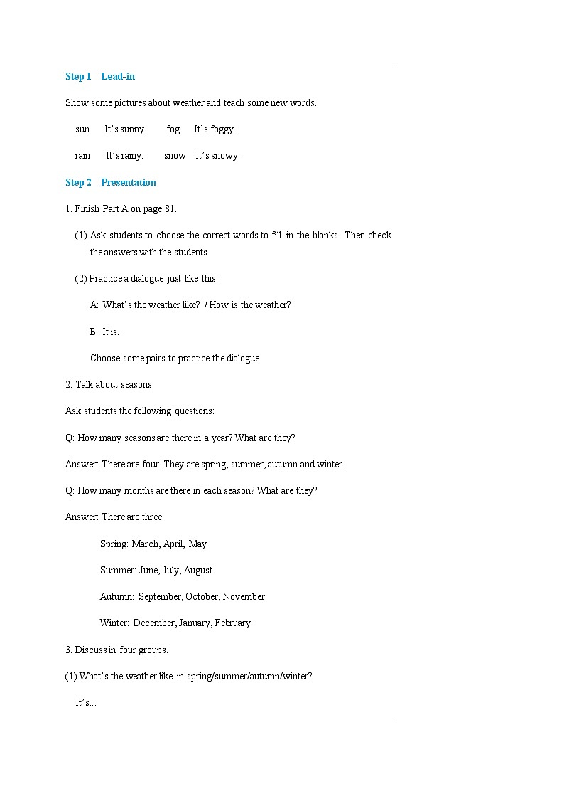 译林牛津版中学英语八年级上册Unit 7 Comic strip & Welcome to the unit教学课件+教案02