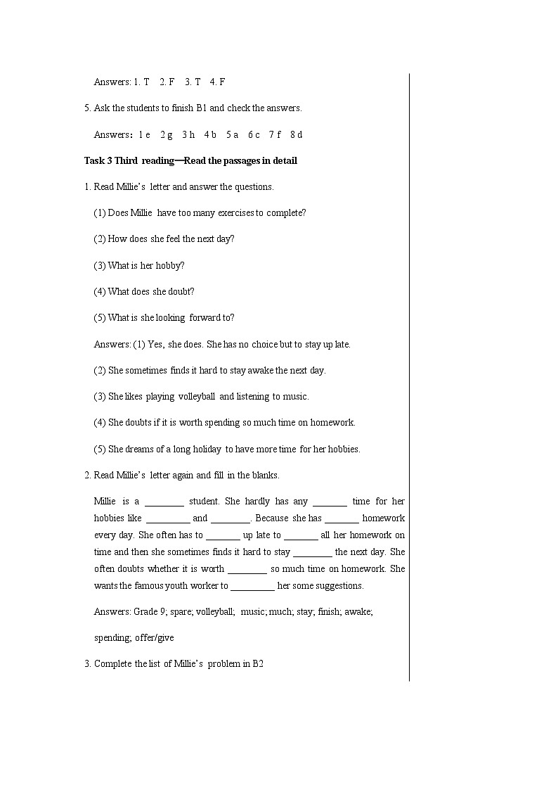 Unit 3  Teenage problems Reading第3页