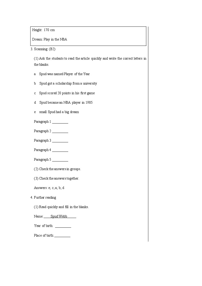 译林牛津版中学英语九年级上册Unit 4 Reading教学课件+教案03