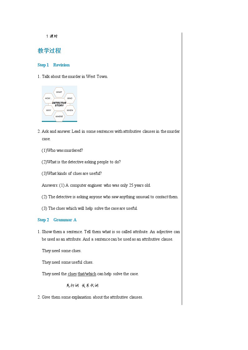 Unit 8  Detective stories Grammar第2页