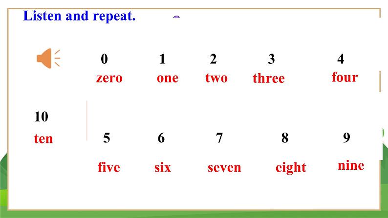 外研英语七上 Starter Module 2 Unit 2 PPT课件+教案04