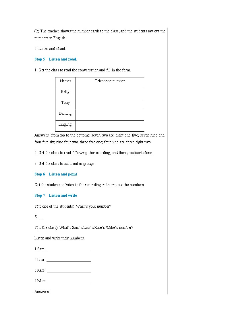 外研英语七上 Starter Module 2 Unit 2 PPT课件+教案03