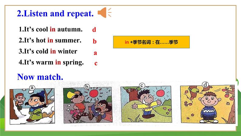 外研英语七上 Starter Module 4 Unit 2 PPT课件+教案07