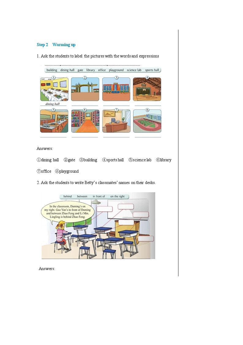 外研英语七上 Module 3 Unit 2 PPT课件+教案03
