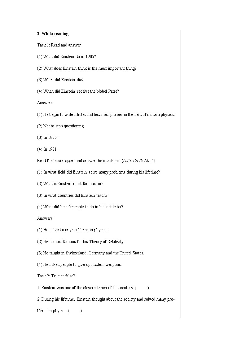 冀教版英语九年级上 Unit 2 Lesson 8 教学课件+教案03