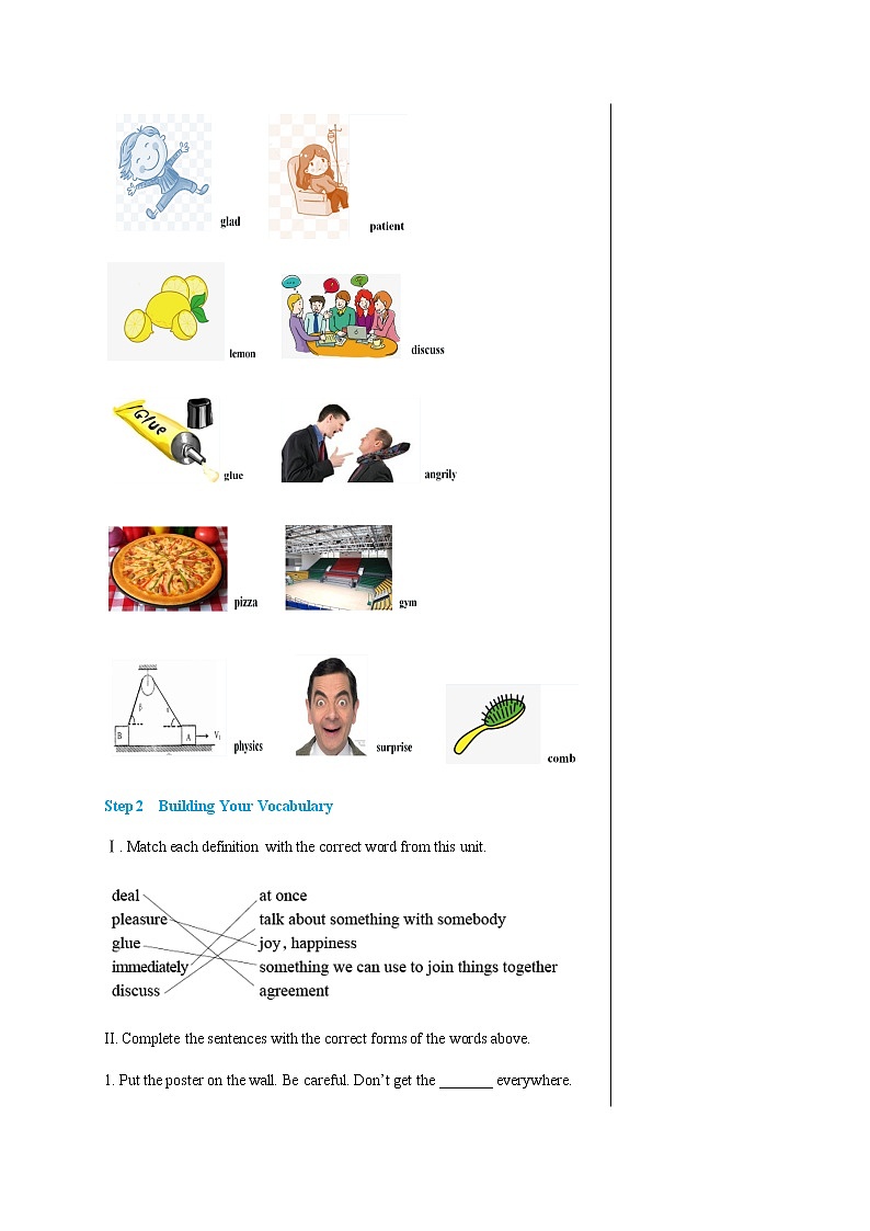 冀教版英语八上  Unit 1 Unit Review  课件+教案03