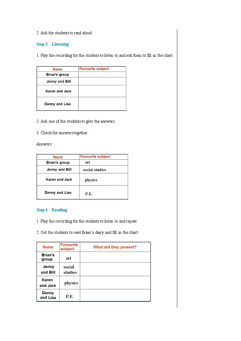 冀教版英语八上  Unit 2 Lesson 12  课件+教案03