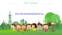 初中英语外研版 (新标准)八年级上册Unit 2 She was thinking about her cat.教学课件ppt