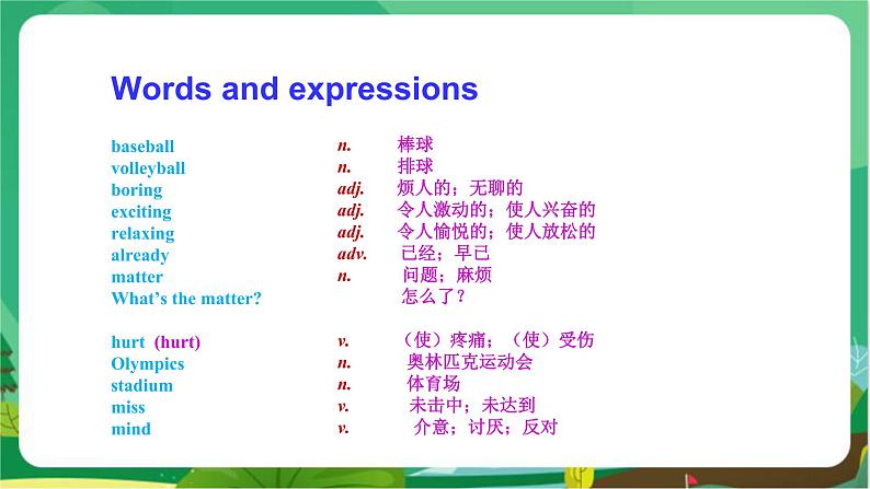 外研版英语八年级上 Module 3 Unit 1 PPT课件+教学详案02