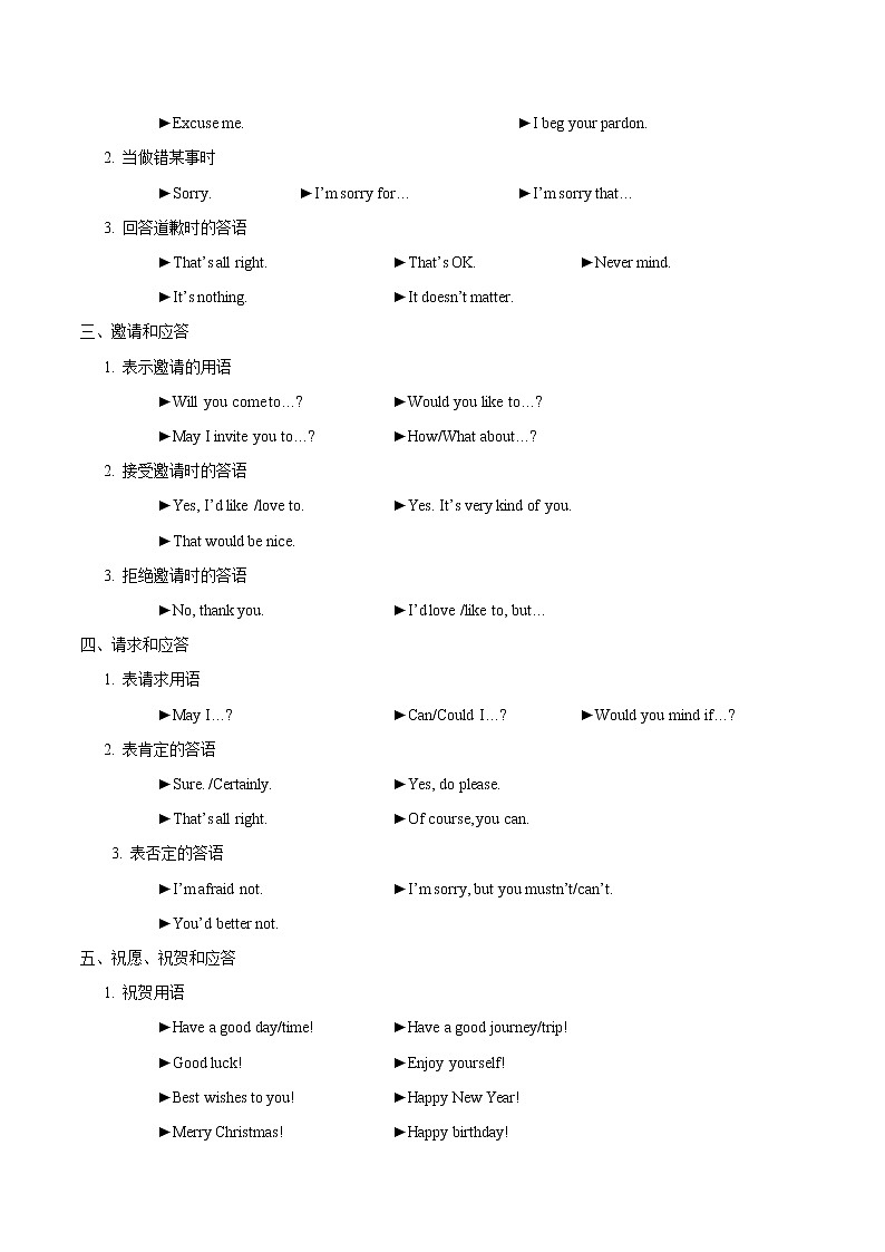 中考英语一轮复习【讲通练透】考点24 情景交际02