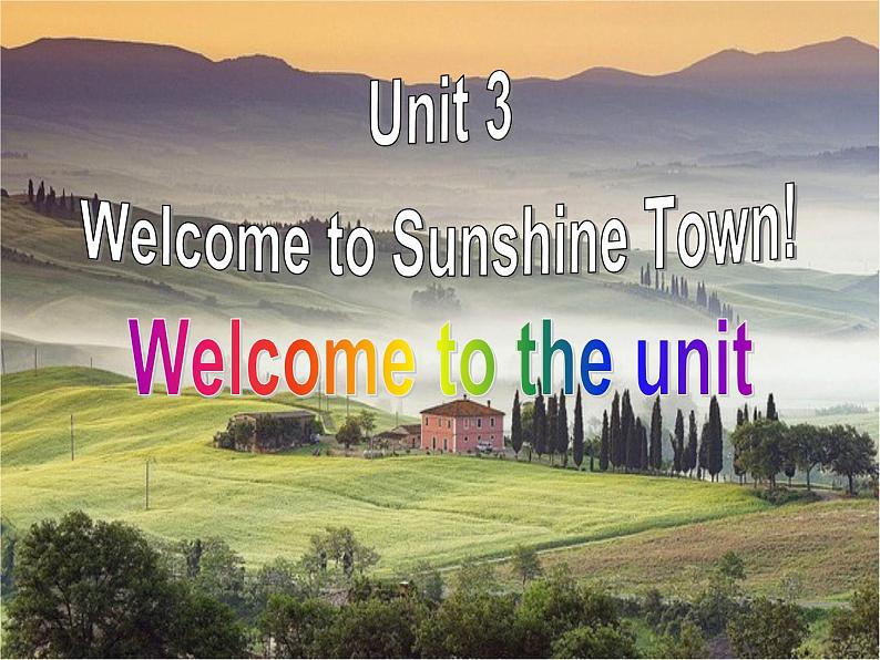 牛津译林版英语七年级下册Unit 3 Welcome to the unit课件PPT01