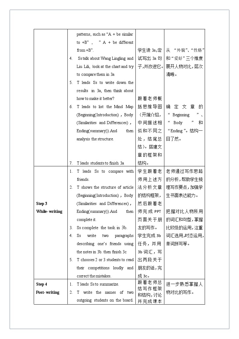 Unit 3 第5课时 Section B (3a-Self Check)(教学设计)人教新目标（Go For It）八年级英语上册02