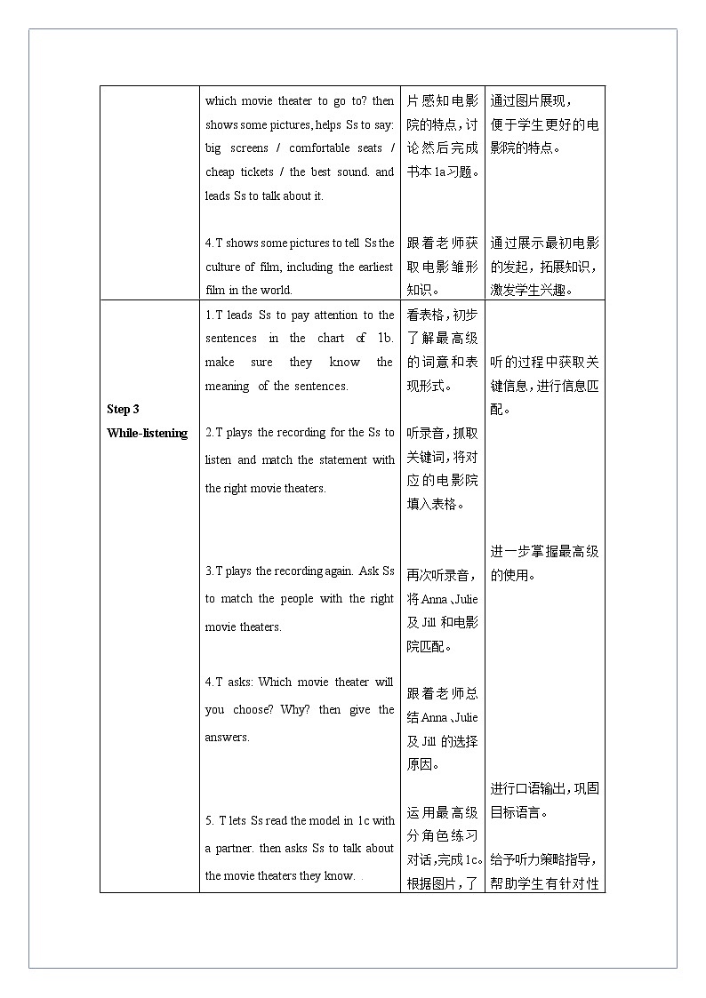 Unit 4 第1课时 Section A (1a-2d)(教学设计)人教新目标（Go For It）八年级英语上册02