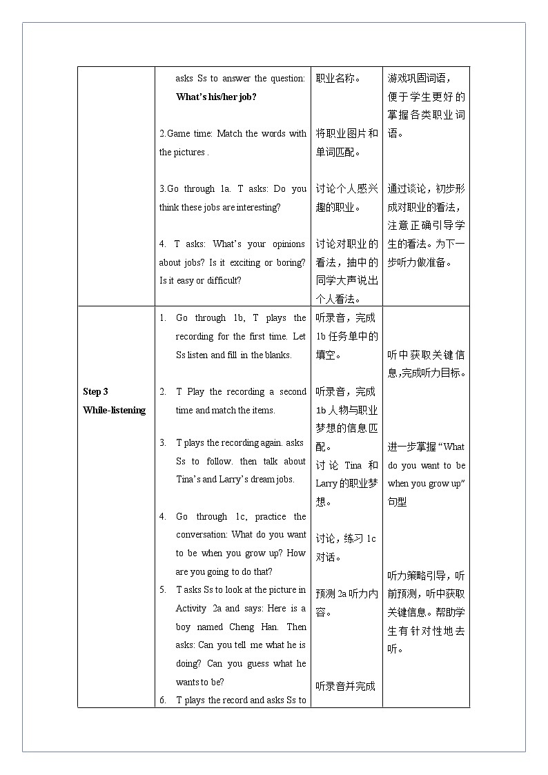 Unit 6 第1课时 Section A (1a-2d)(教学设计)人教新目标（Go For It）八年级英语上册02