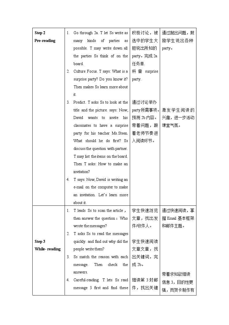 Unit 9 第4课时 Section B (2a-2e)(教学设计)人教新目标（Go For It）八年级英语上册02