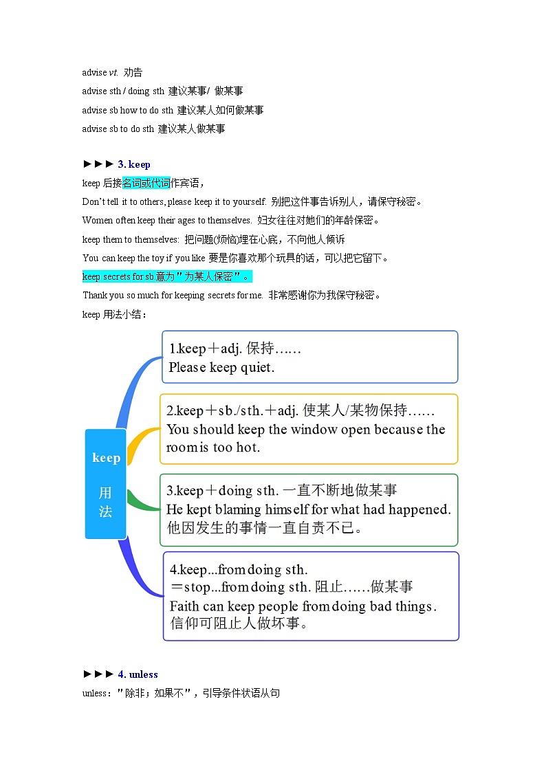 Unit 10 （单元知识清单）人教新目标（Go For It）八年级英语上册03