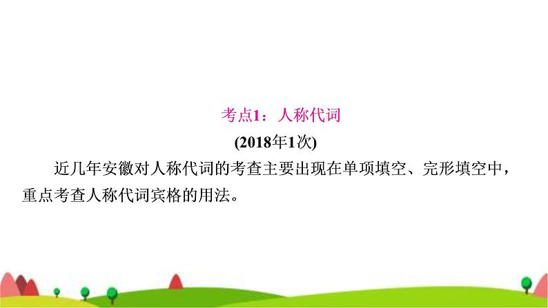 中考英语复习专题突破二代词教学课件第3页