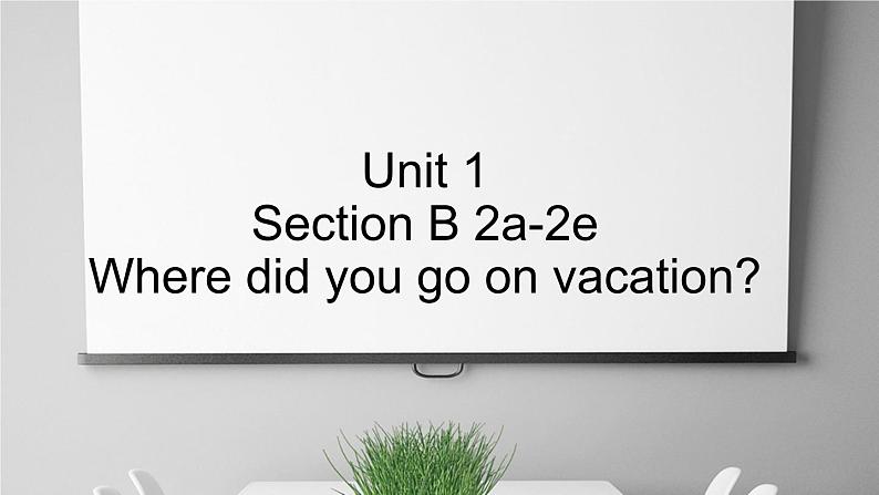 人教版英语八年级上册《Unit 1 Section B 2a-2e》课件01