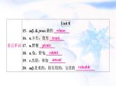 人教版中考英语考点精讲十九 九年级Units7-8基础检测课件