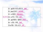 人教版中考英语考点精讲十九 九年级Units7-8基础检测课件