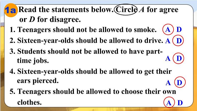 人教版英语九年级上册 Unit 7 第1课时(A 1a-2d) PPT课件07